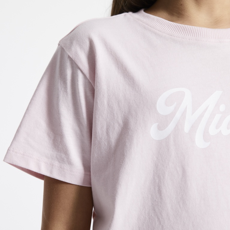 Printed tee "Dusty star" Pink 2